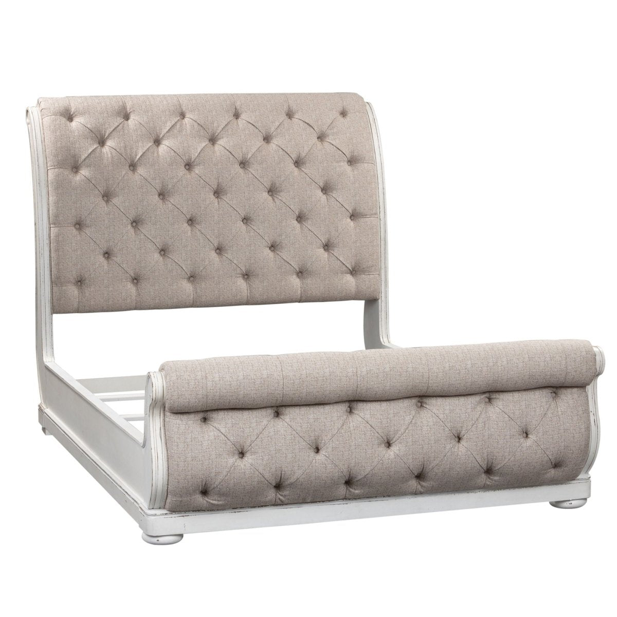 Magnolia Manor - Uph Sleigh Bed Upholstered Beds by Liberty Furniture - Walls Furniture & Mattress