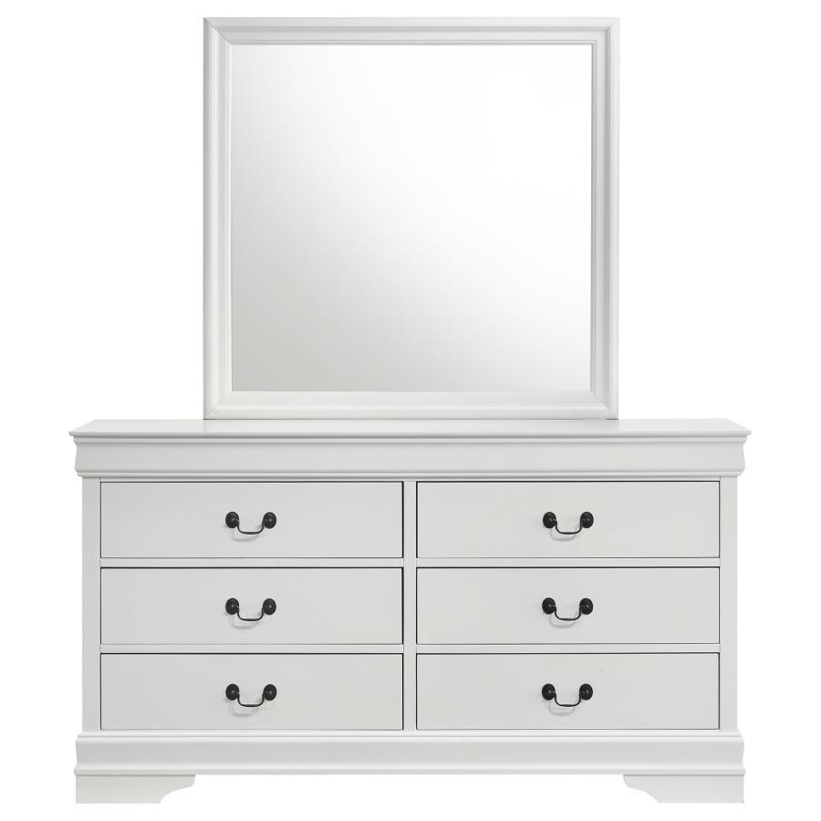 Louis Philippe - Six - Drawer Dresser Dressers by CoasterEveryday - Walls Furniture & Mattress