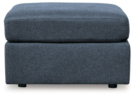 Modmax - Oversized Accent Ottoman - Fabric - Ink Accent Ottomans by Signature Design by Ashley® - Walls Furniture & Mattress
