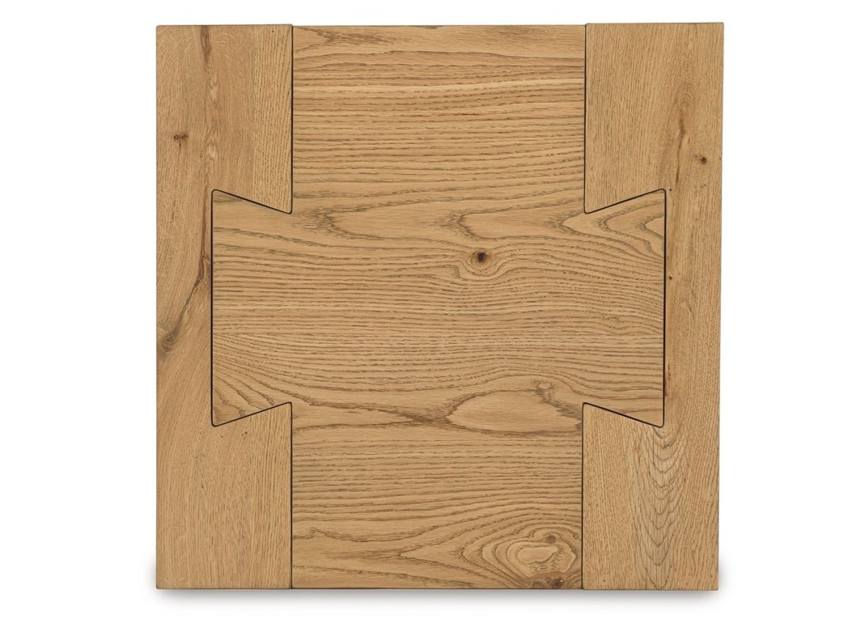 Bracken - Light Brown - Square End Table End Tables by Luxe - Walls Furniture & Mattress