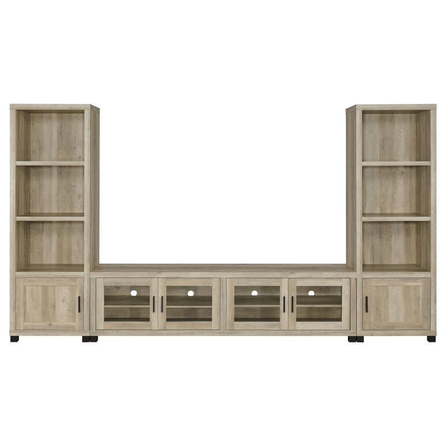 Sachin - TV Entertainment Center Entertainment Centers by Coaster Fine Furniture - Walls Furniture & Mattress