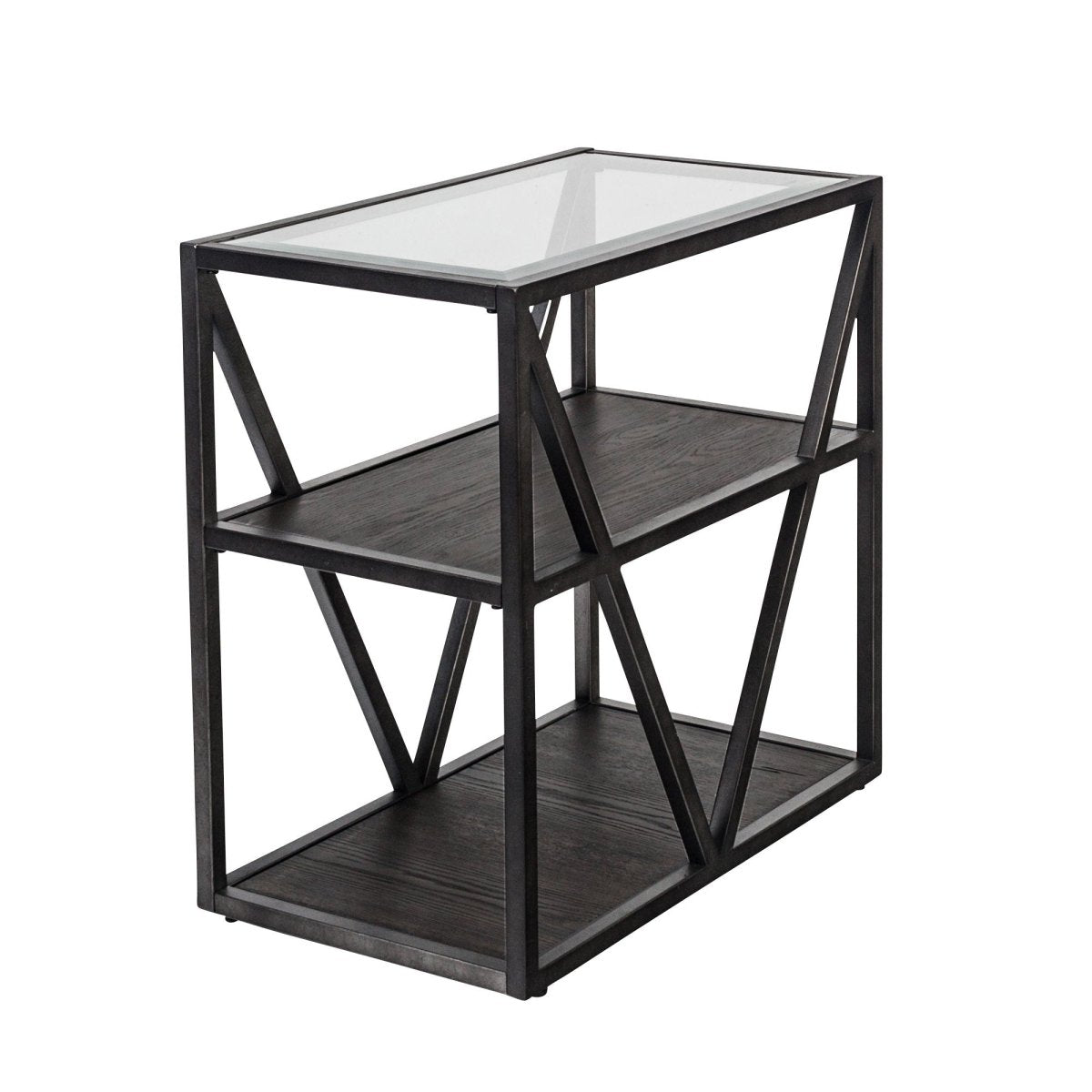 Arista - Chair Side Table - Dark Gray Chair Side Tables by Liberty Furniture - Walls Furniture & Mattress