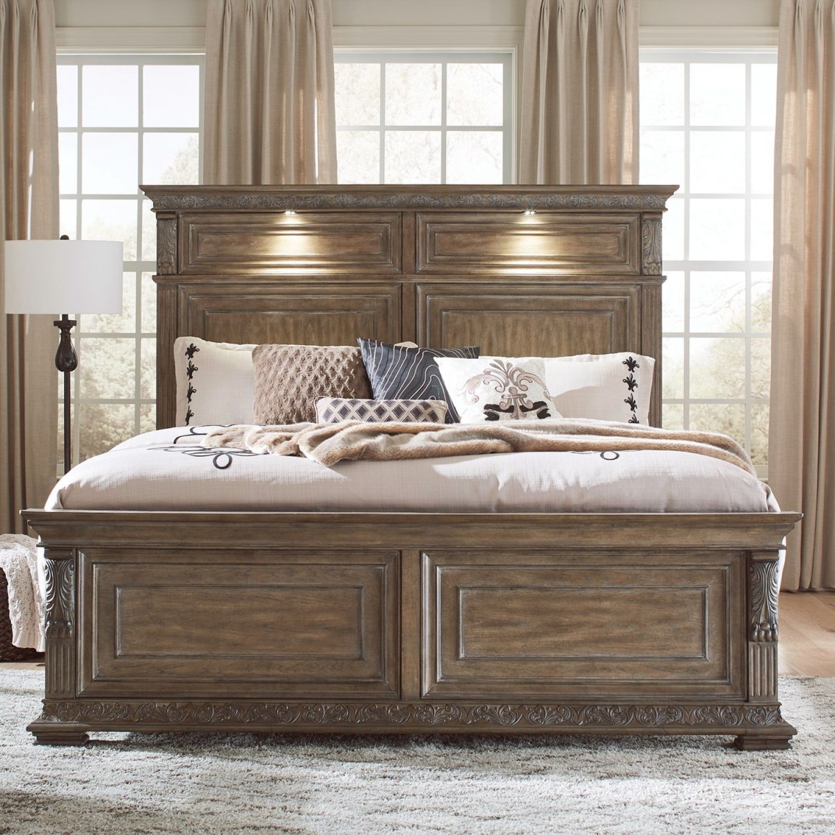 Carlisle Court - Panel Bed Panel Beds by Liberty Furniture - Walls Furniture & Mattress