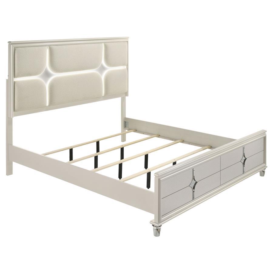 Olivia - Panel Bed LED Headboard Panel Beds by Coaster Fine Furniture - Walls Furniture & Mattress