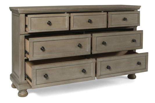 Allegra - Dresser - Pewter Dressers by New Classic - Walls Furniture & Mattress
