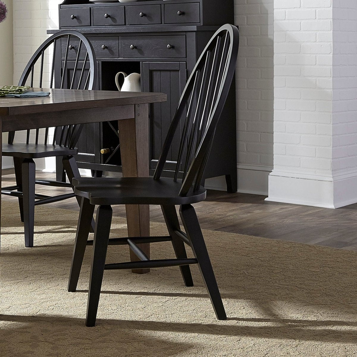 Hearthstone Ridge - Windsor Back Arm Chair Arm Chairs by Liberty Furniture - Walls Furniture & Mattress
