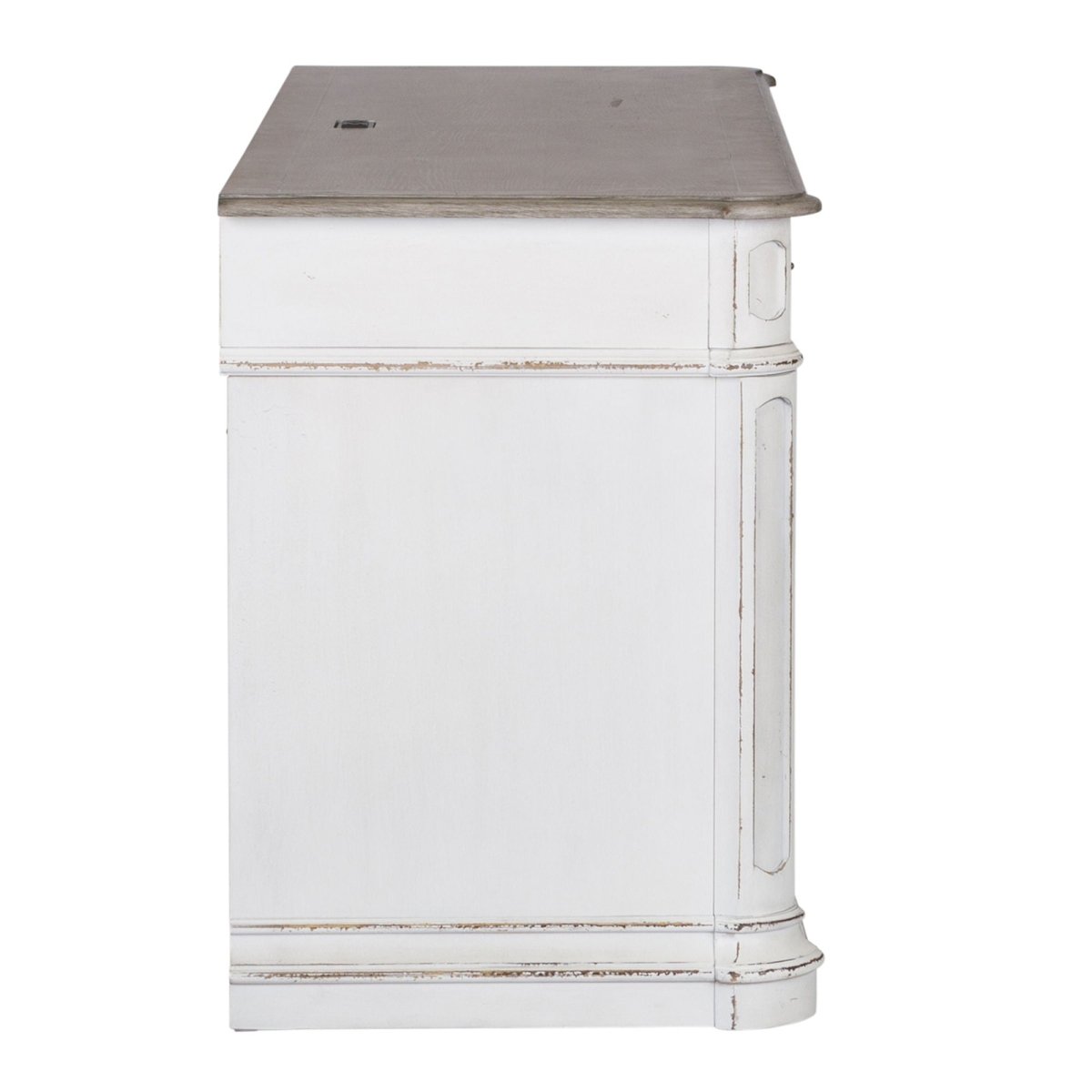 Magnolia Manor - Credenza - White Credenzas by Liberty Furniture - Walls Furniture & Mattress