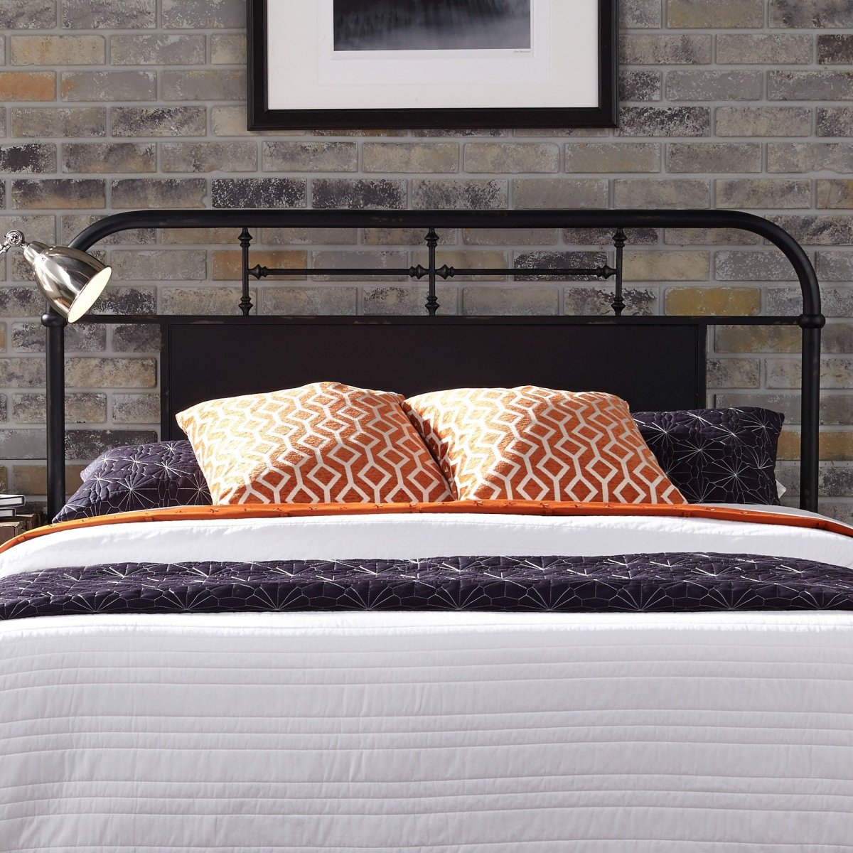 Vintage Series - Metal Headboard Panel Headboards by Liberty Furniture - Walls Furniture & Mattress