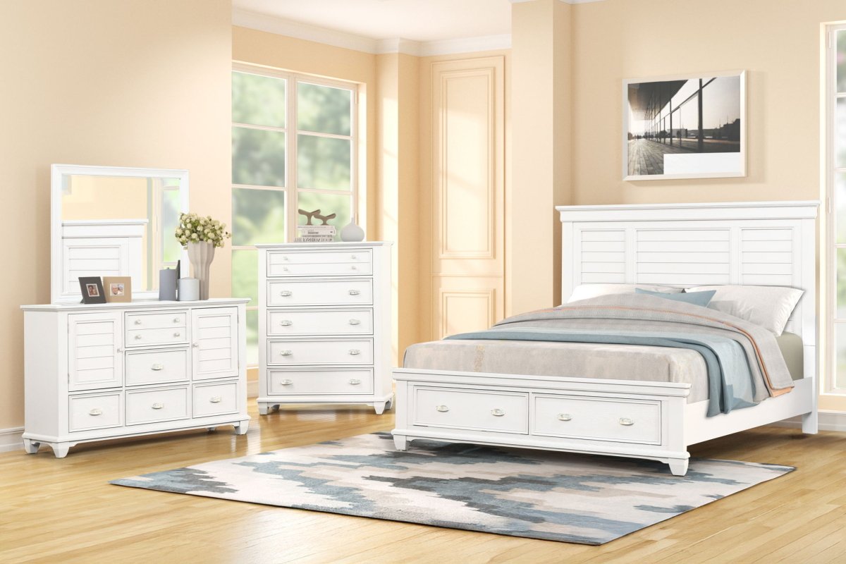 Jamestown - Storage Bedroom Set 4 Piece Bedroom Sets by New Classic - Walls Furniture & Mattress