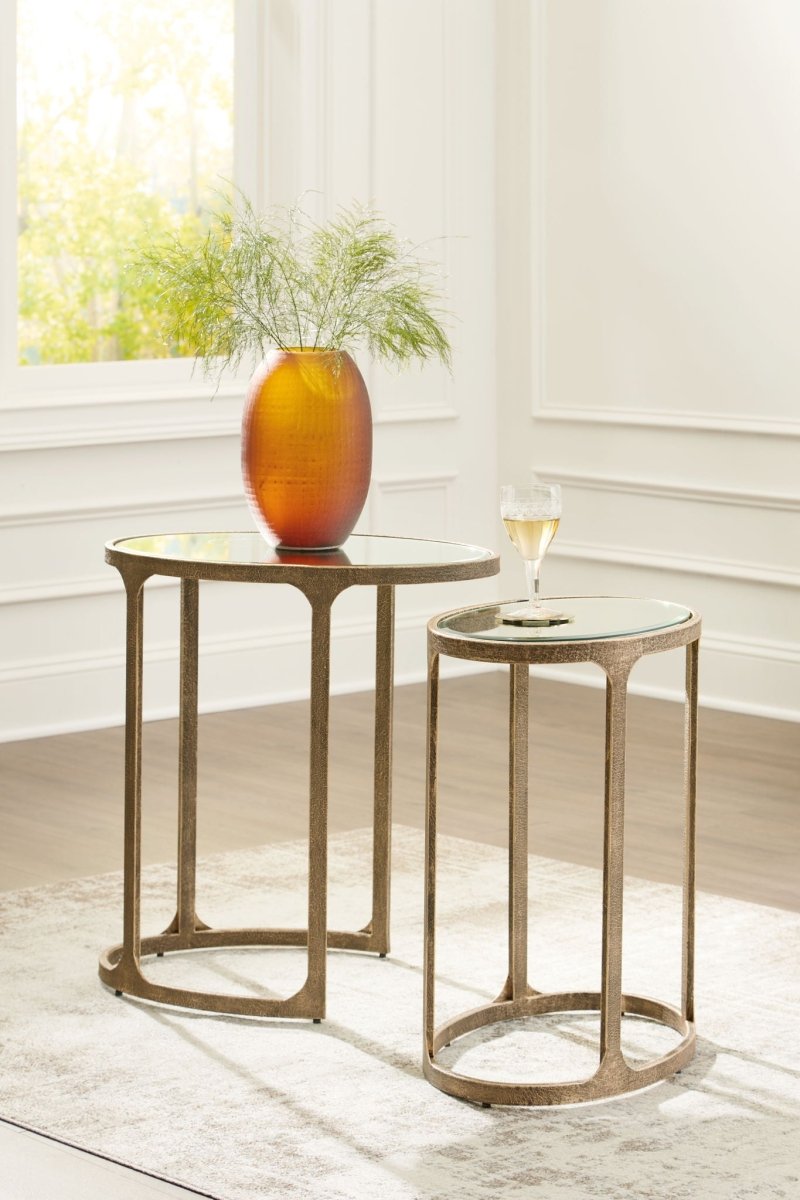 Irmaleigh - Accent Table Set (Set of 2) - Antique Black Table Sets by Signature Design by Ashley® - Walls Furniture & Mattress