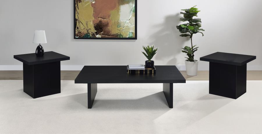 Max - Rectangular Coffee Table Set Table Sets by Coaster Fine Furniture - Walls Furniture & Mattress