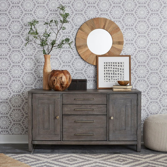 Modern Farmhouse - Credenza Credenzas by Liberty Furniture - Walls Furniture & Mattress
