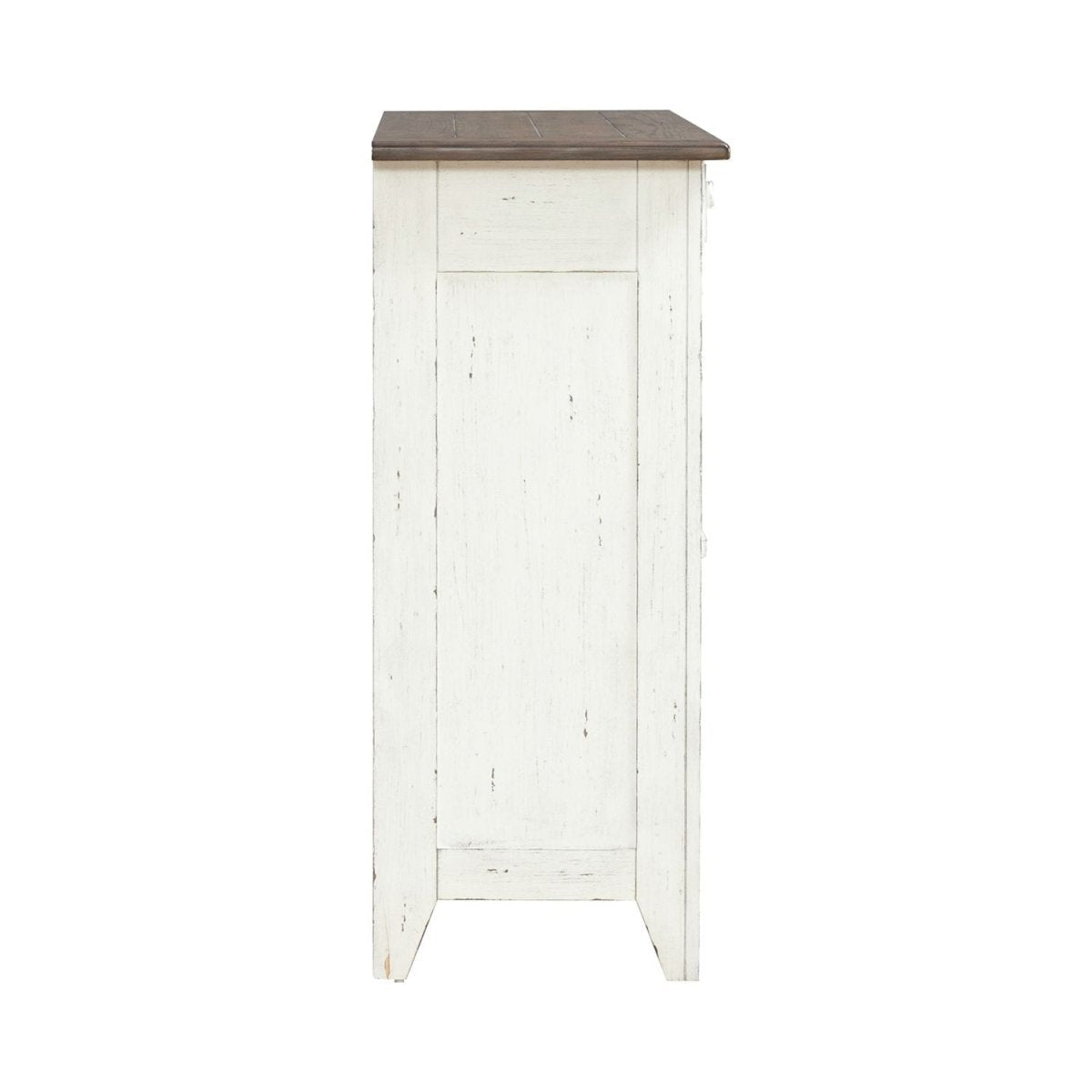 Al Fresco - Server - Graphite / Whitestone Servers by Liberty Furniture - Walls Furniture & Mattress
