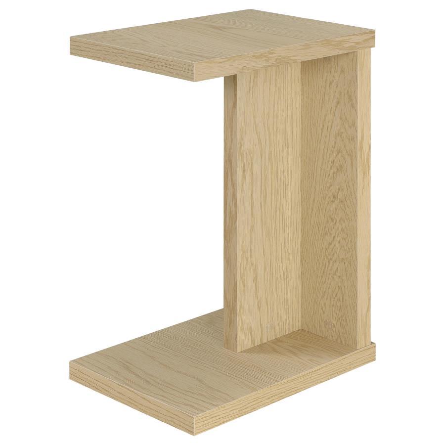 Clower - Engineered Wood C - Shaped Sofa Side Table Side Tables by Coaster Fine Furniture - Walls Furniture & Mattress