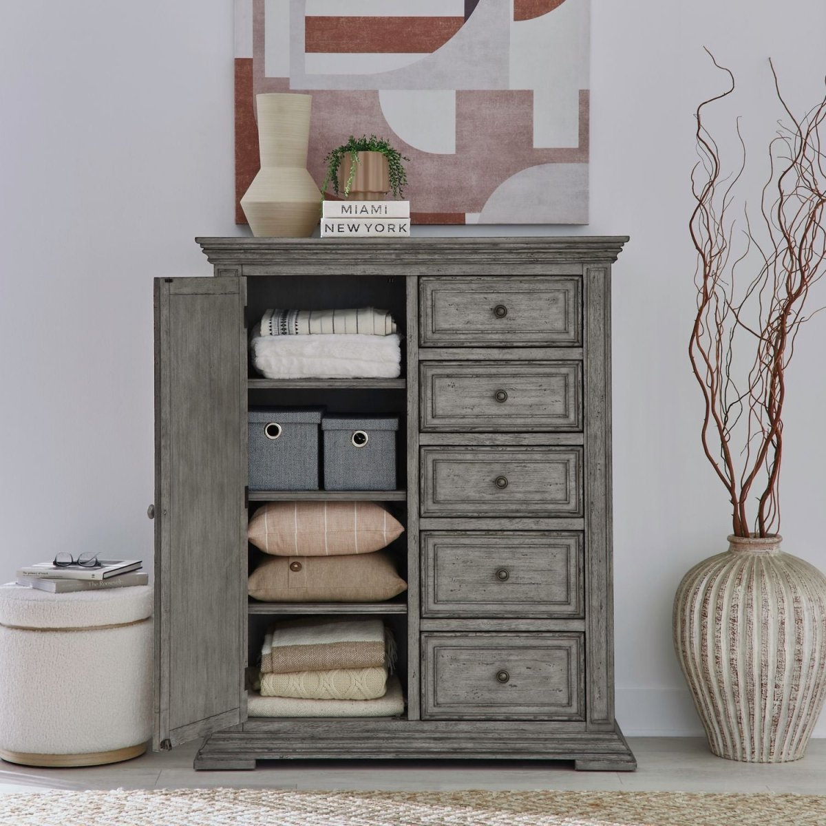 Big Valley - Door Chest Door Chests by Liberty Furniture - Walls Furniture & Mattress