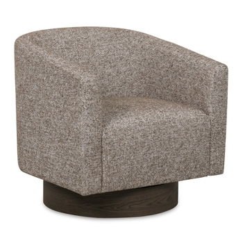 Jorryn - Swivel Accent Chair - Brown Swivel Chairs by Signature Design by Ashley® - Walls Furniture & Mattress
