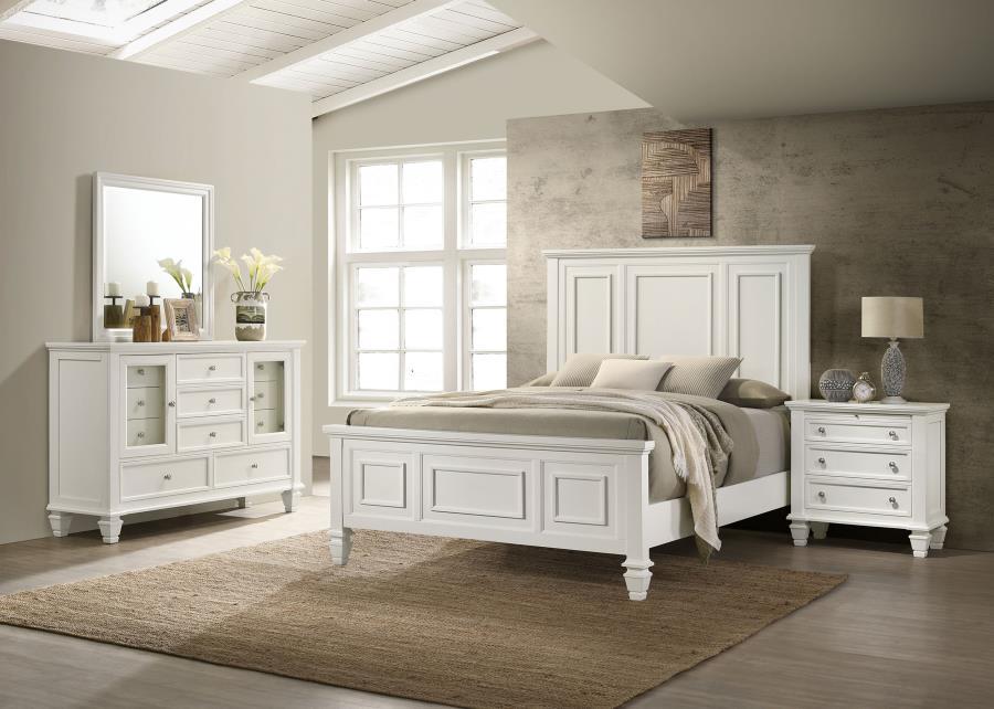 Sandy Beach - Panel Bedroom Set 4 Piece Bedroom Sets by CoasterEssence - Walls Furniture & Mattress