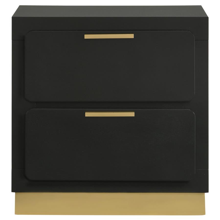 Caraway - 2 - Drawer Nightstand Accent Nightstands by Coaster Fine Furniture - Walls Furniture & Mattress