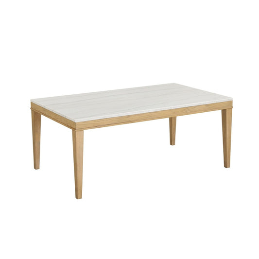 Essence - 70" Rectangle Dining Table With Marble Top Dining Tables by New Classic - Walls Furniture & Mattress