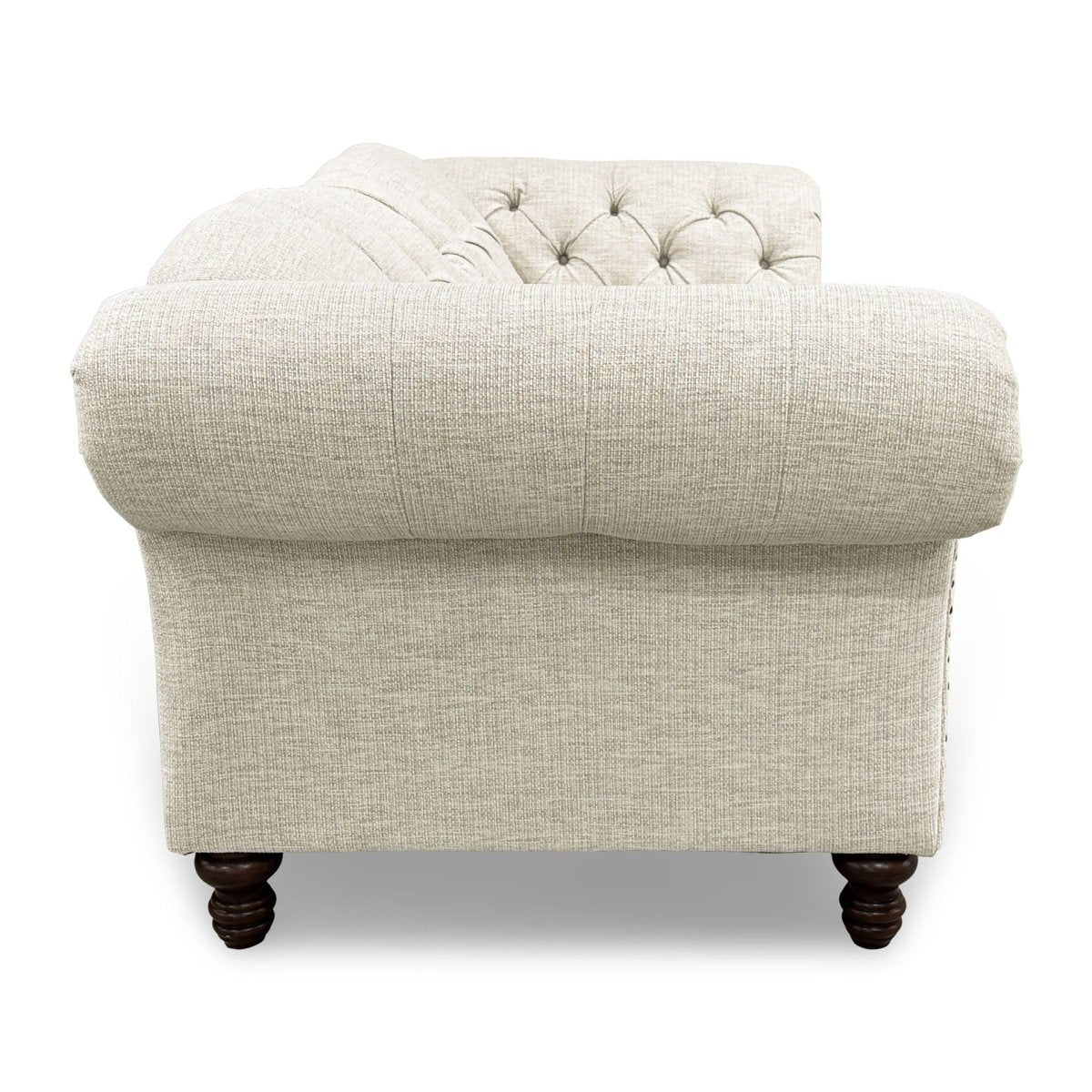 Whitmore - Loveseat - Khaki Beige Stationary Loveseats by New Classic - Walls Furniture & Mattress