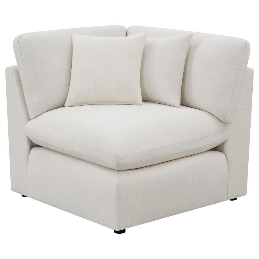 Hobson - Upholstered Modular Sectional Sofa Stationary Sectionals by Coaster Fine Furniture - Walls Furniture & Mattress