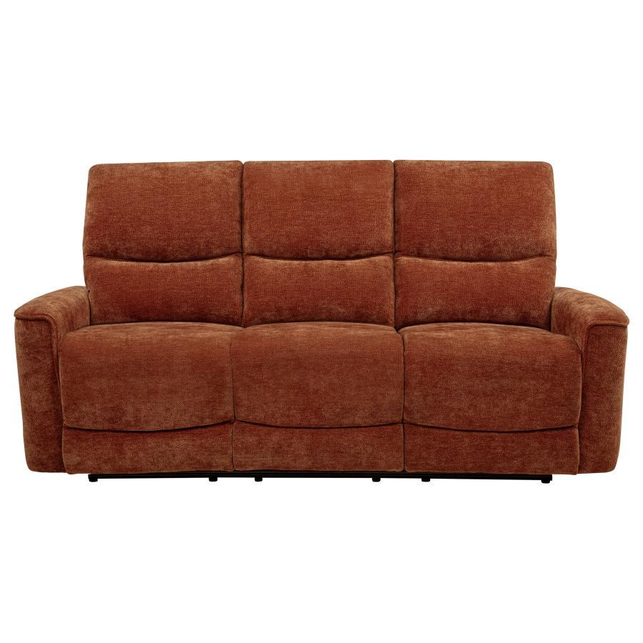 Navarro - Chenille Upholstered Reclining Sofa Reclining Sofas by Coaster Fine Furniture - Walls Furniture & Mattress