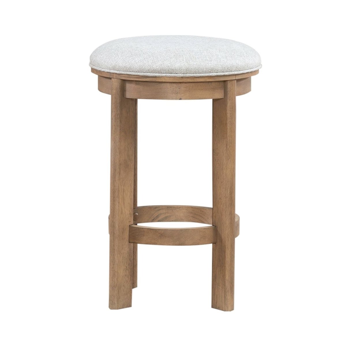 Ballentine - Upholstered Console Stool - Brown Counter Height (24" - 27") by Liberty Furniture - Walls Furniture & Mattress