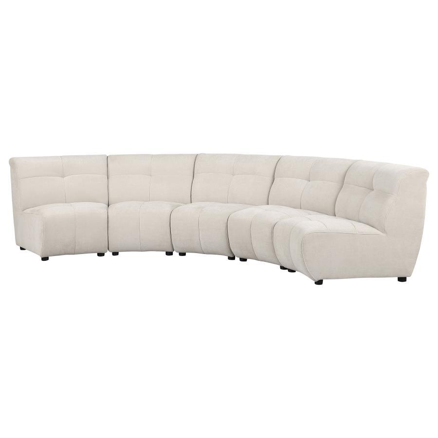 Charlotte - Upholstered Modular Sectional Sofa Stationary Sectionals by Coaster Fine Furniture - Walls Furniture & Mattress