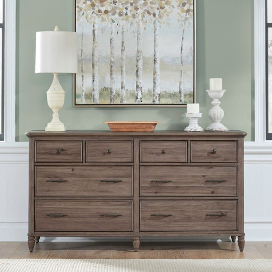 Hickory Grove - Dresser Dresser & Mirror by Liberty Furniture - Walls Furniture & Mattress