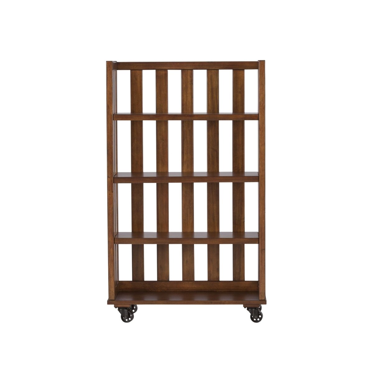 Arlington House - Open Bookcase - Dark Brown Standard Bookcases by Liberty Furniture - Walls Furniture & Mattress