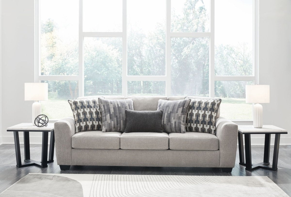 Avenal Park - Sofa - Flannel Stationary Sofas by Signature Design by Ashley® - Walls Furniture & Mattress