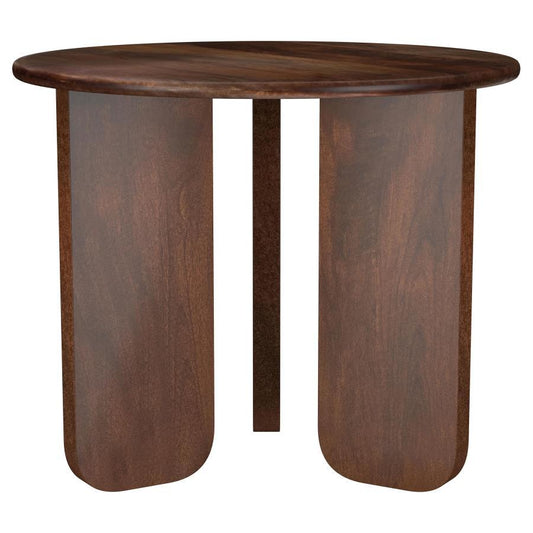 Dale - Round Solid Mango Wood Table End Tables by Coaster Fine Furniture - Walls Furniture & Mattress