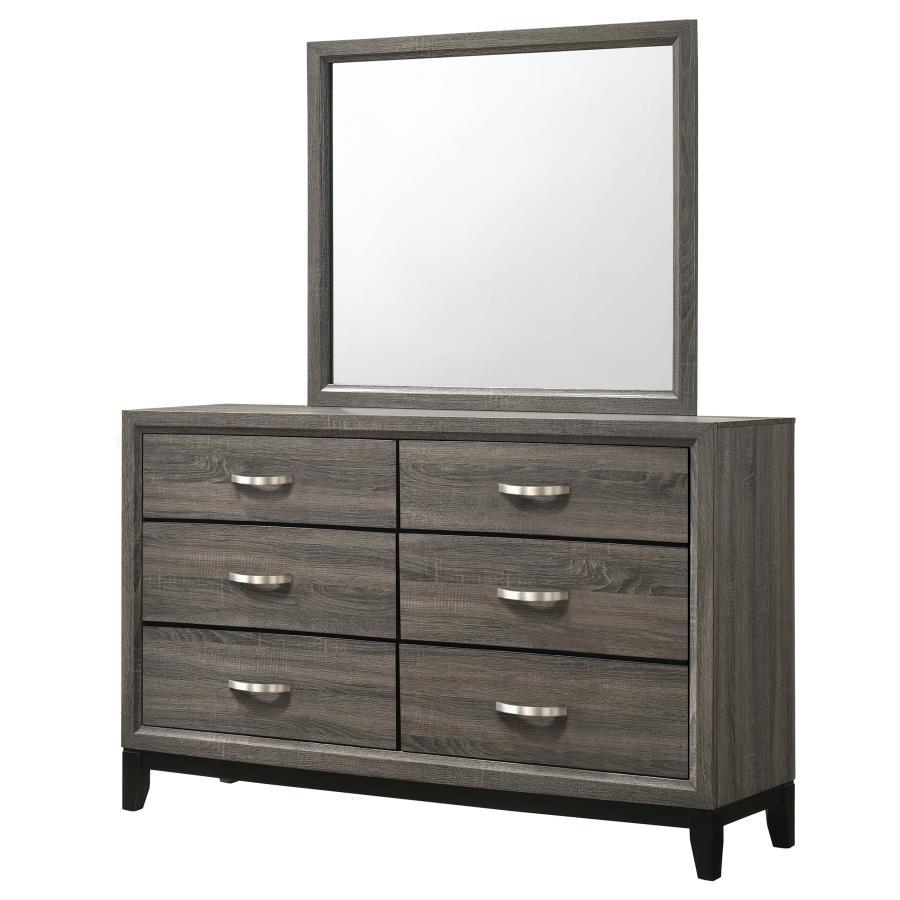 Watson - 6 - Drawer Dresser Dressers by CoasterEveryday - Walls Furniture & Mattress