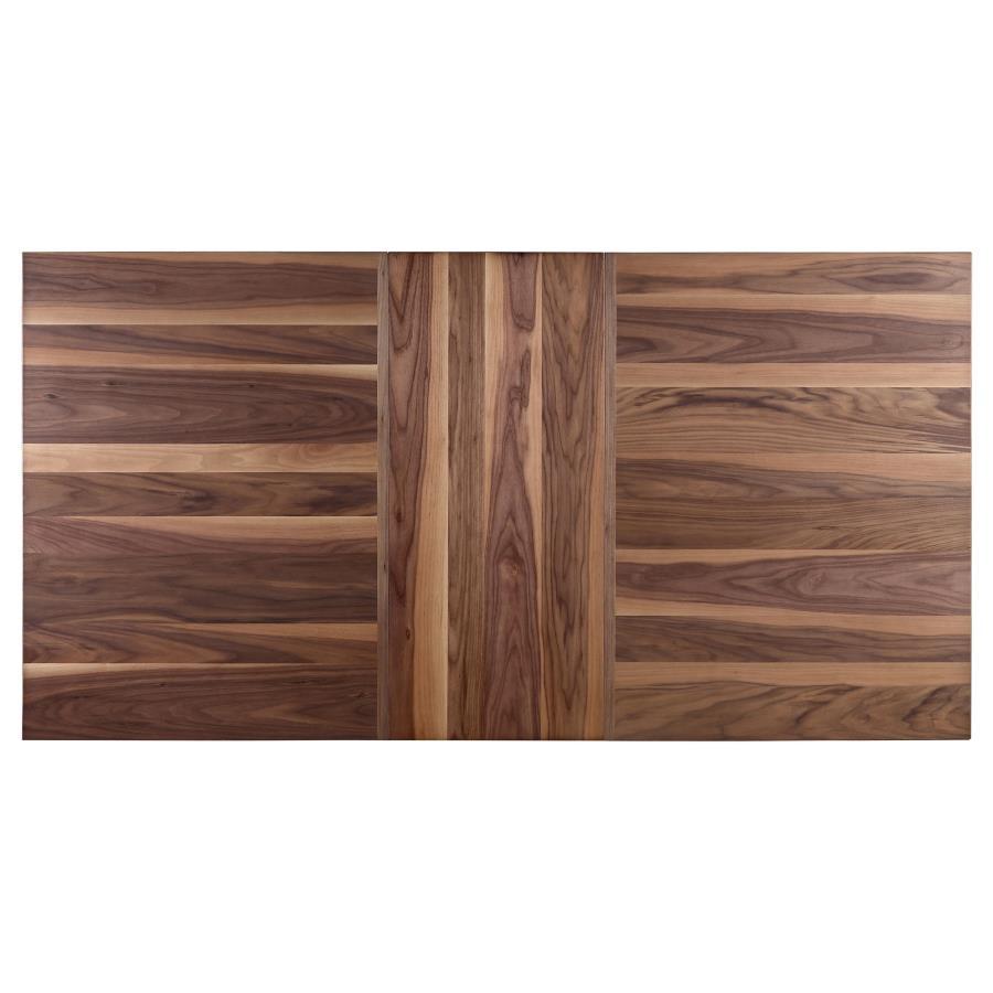 Spring Creek - Extension Dining Table - Natural Walnut Dining Tables with Extensions by CoasterEssence - Walls Furniture & Mattress