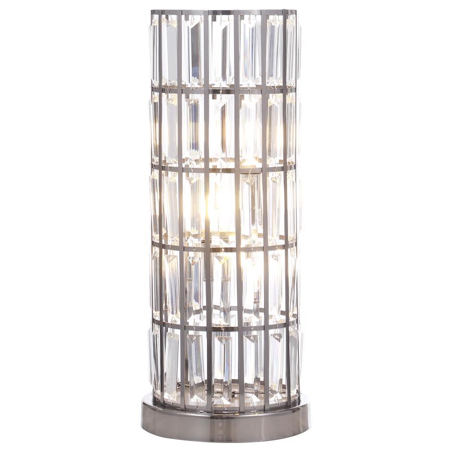 Wanda - Crystal Shade Bedside Table Lamp Table Lamps by Coaster Fine Furniture - Walls Furniture & Mattress
