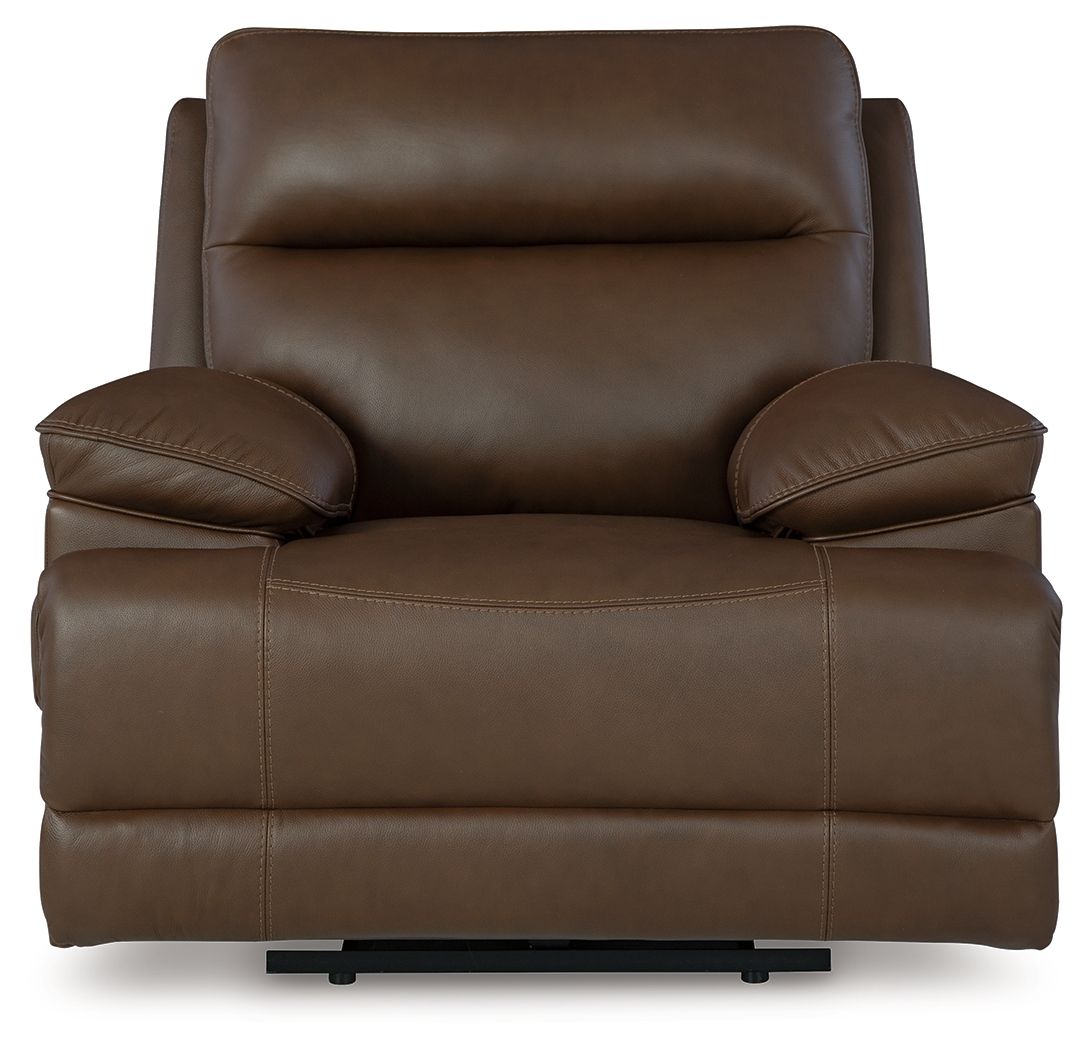 Vonryan - Power Recliner / Adj Headrest - Tobacco Reclining Chairs by Signature Design by Ashley® - Walls Furniture & Mattress