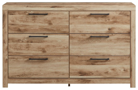 Hyanna - Six Drawer Dresser - Tan Brown Dressers by Signature Design by Ashley® - Walls Furniture & Mattress