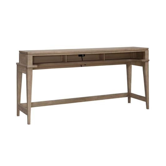 Brentwood - Console Bar Table - Sandstone Console Tables by Liberty Furniture - Walls Furniture & Mattress