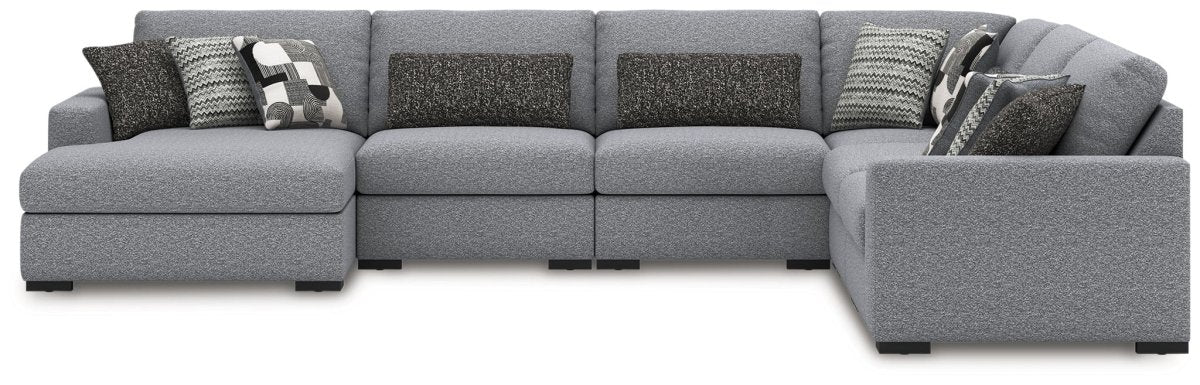 Bealton - Sectional Stationary Sectionals by Benchcraft® - Walls Furniture & Mattress
