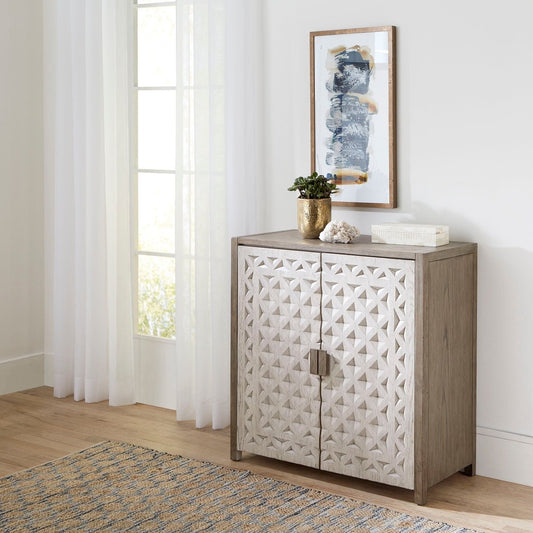 Chatfield - Accent Console - White Console Tables by Liberty Furniture - Walls Furniture & Mattress