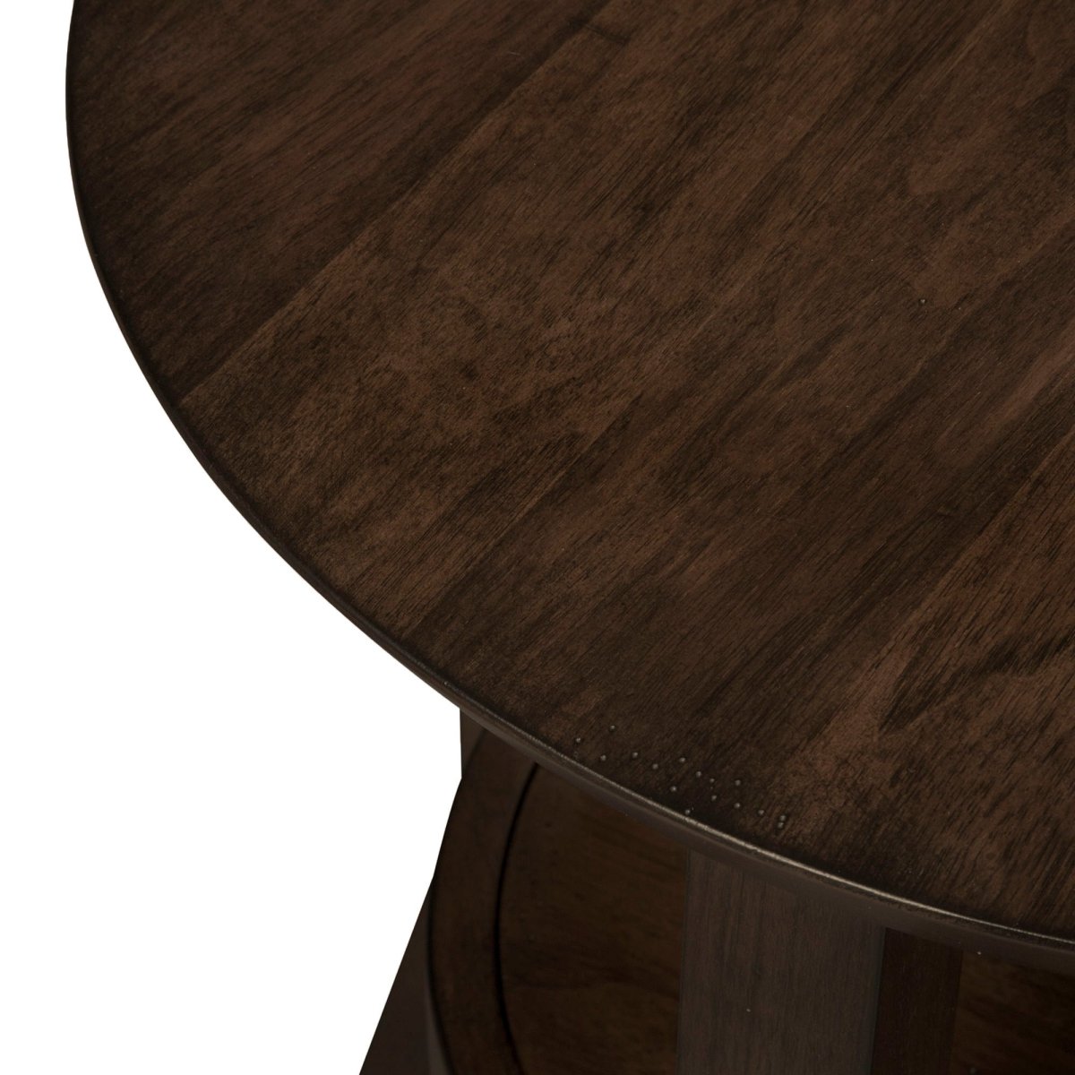 Ventura Blvd - Round End Table - Dark Brown End Tables by Liberty Furniture - Walls Furniture & Mattress