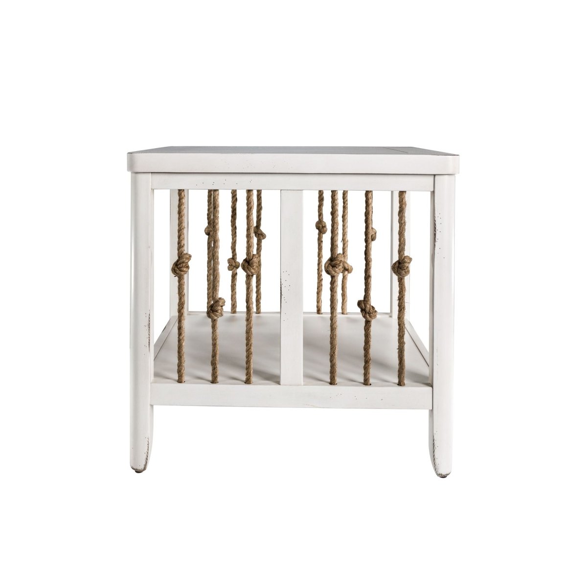 Dockside - End Table - White End Tables by Liberty Furniture - Walls Furniture & Mattress