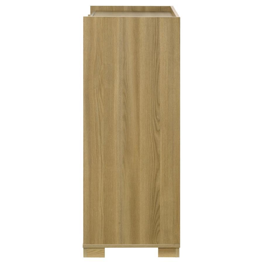 Hyland - 4 - Drawer Chest of Drawers - Natural Accent Chests by Coaster Fine Furniture - Walls Furniture & Mattress