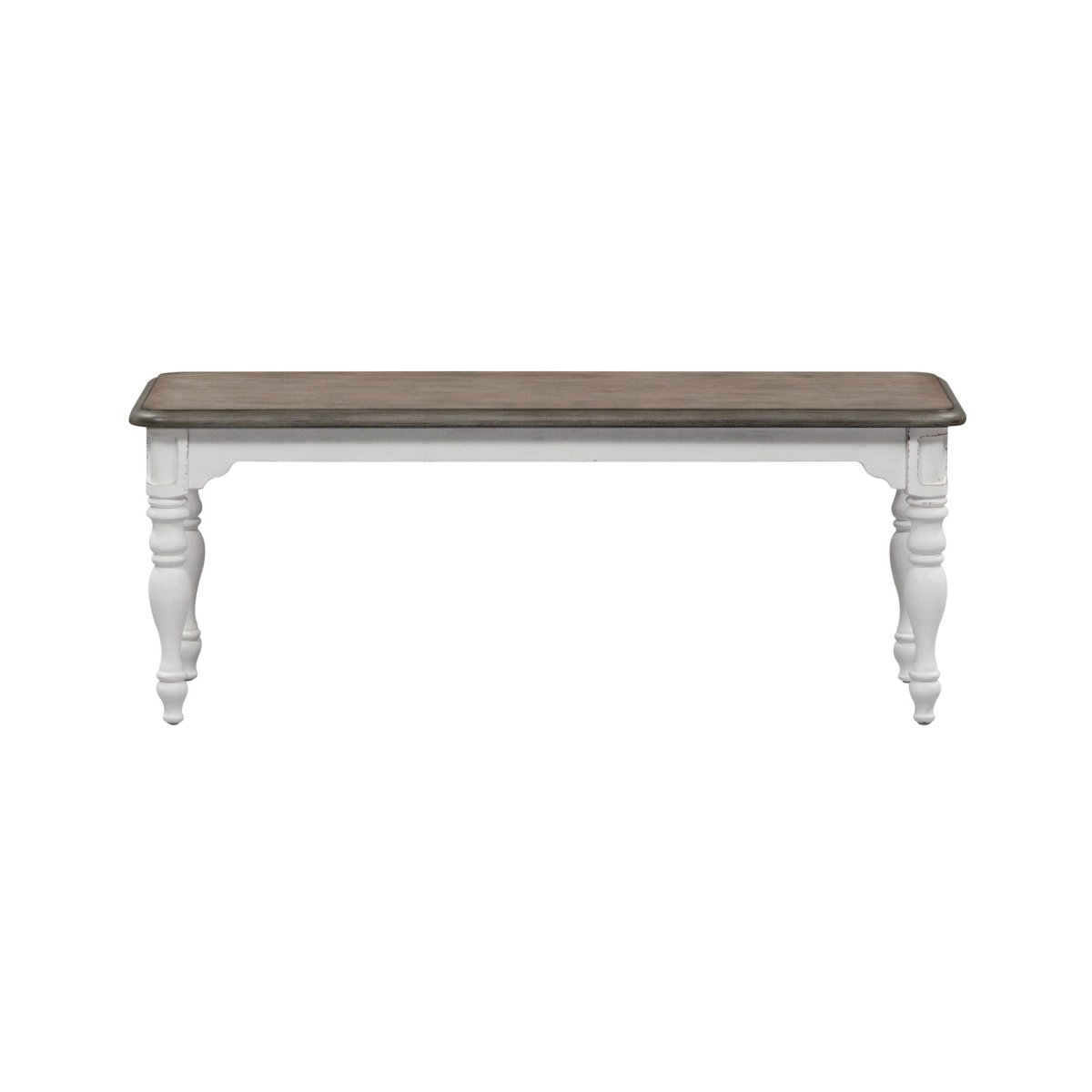 Magnolia Manor - Dining Bench - White Dining Benches by Liberty Furniture - Walls Furniture & Mattress