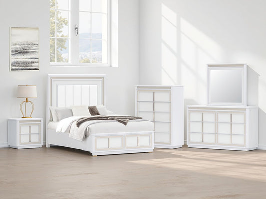 Chalanna - Upholstered Storage Bed Storage Beds by Signature Design by Ashley® - Walls Furniture & Mattress