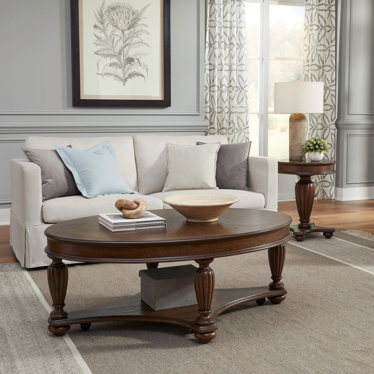 Allington - Optional 3 Piece Set - Brown Table Sets by Liberty Furniture - Walls Furniture & Mattress