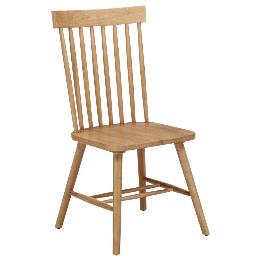 Andrews - Windsor Spindle Back Dining Side Chair (Set of 2) Chair Sets by Coaster Fine Furniture - Walls Furniture & Mattress