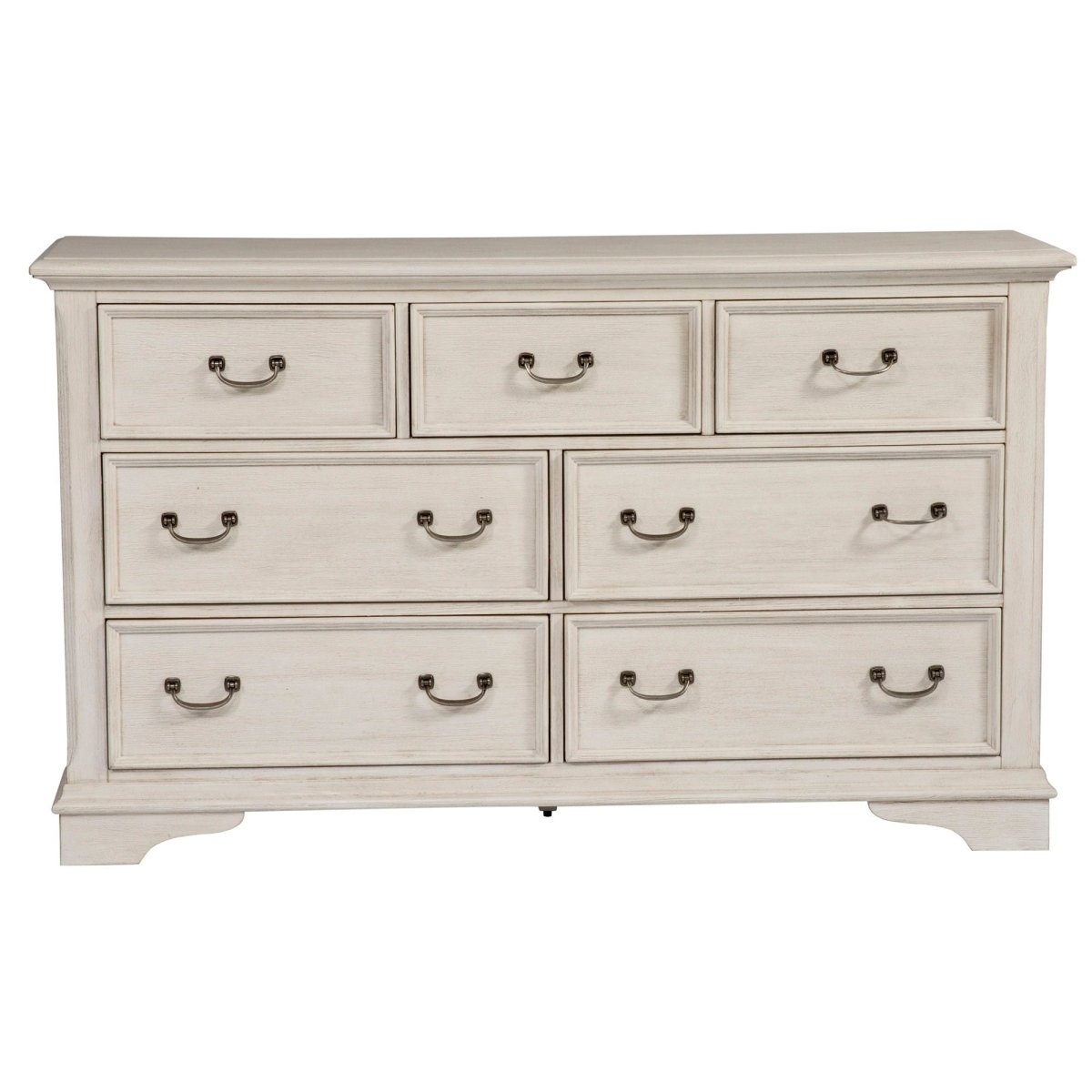 Bayside - 7 Drawer Dresser - White Dressers by Liberty Furniture - Walls Furniture & Mattress