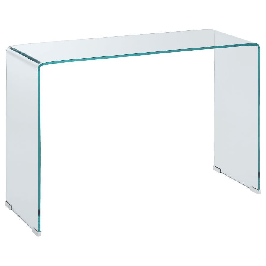 Ripley - Rectangular Tempered Bent Glass Table End Tables by CoasterEssence - Walls Furniture & Mattress