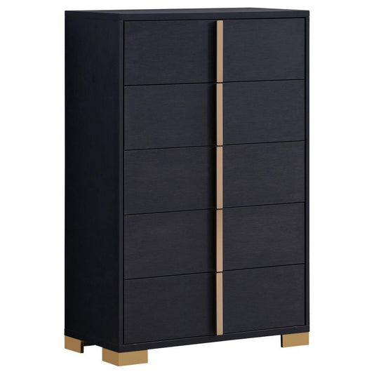 Marceline - 5 - Drawer Bedroom Chest Accent Chests by Coaster Fine Furniture - Walls Furniture & Mattress